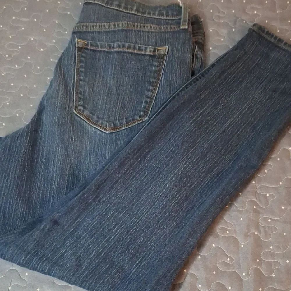 Old Navy Women's Curvy Skinny Blue Jeans size 12 LONG